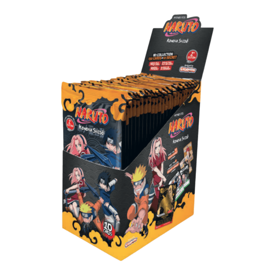 Naruto Mythos TCG – Set 01 Konoha Shidō 2nd Edition Booster Box (24 Packs)