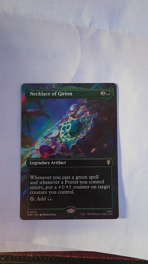 Necklace of Girion (Borderless) #12 – The Hobbit – Magic: The Gathering – Near Mint