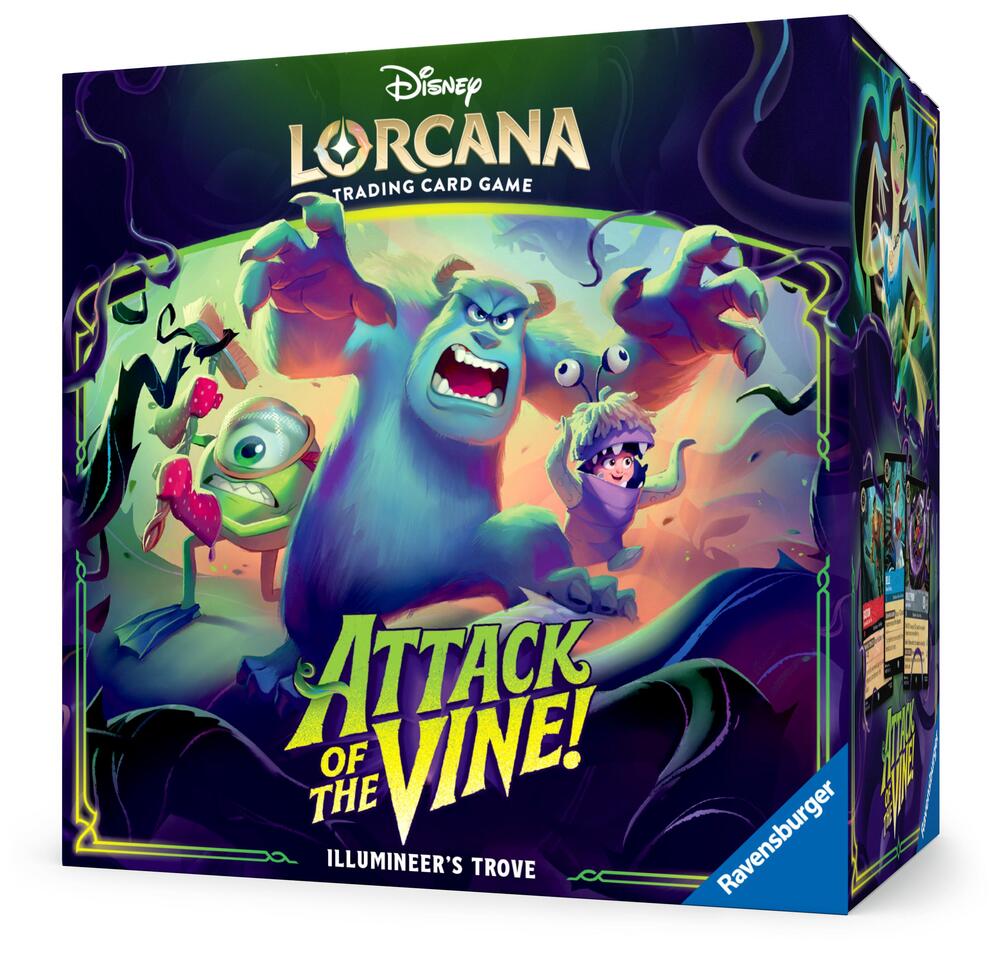 Disney Lorcana Attack of the Vine Illumineer's Trove box