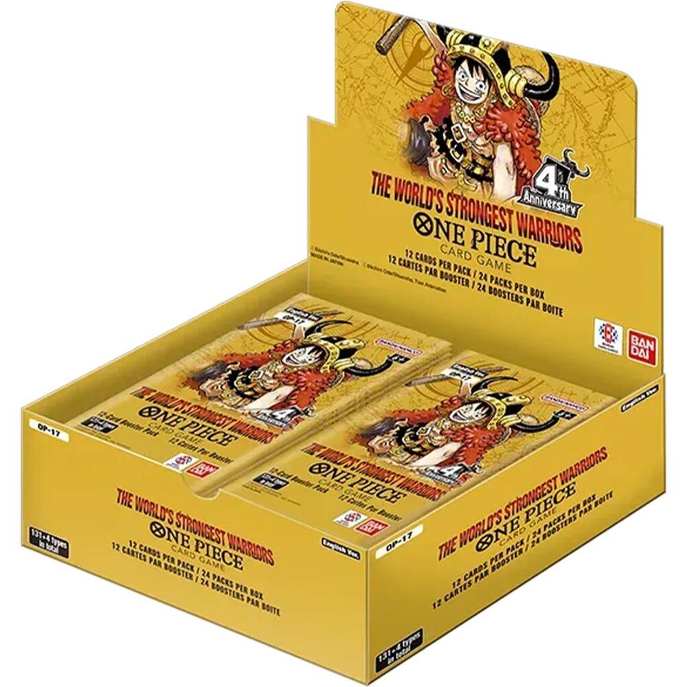 One Piece Card Game OP-17 The World's Strongest Warriors booster box