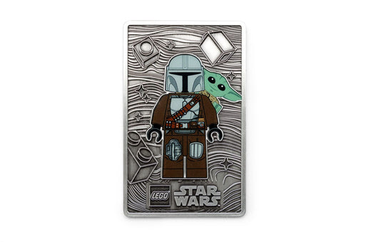 LEGO Star Wars 5010325 The Mandalorian and Grogu Metal Card (Insiders Reward)