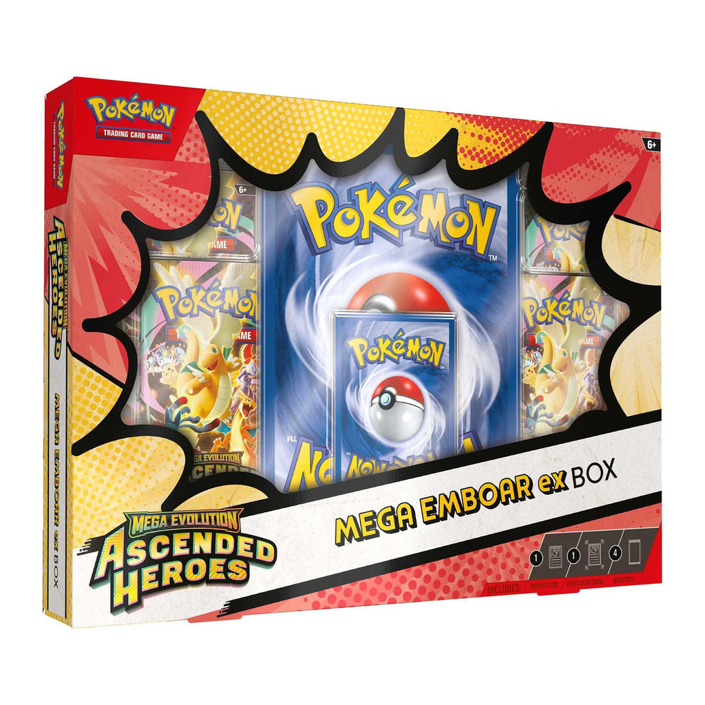 Pokémon TCG – Ascended Heroes Mega Emboar ex Box