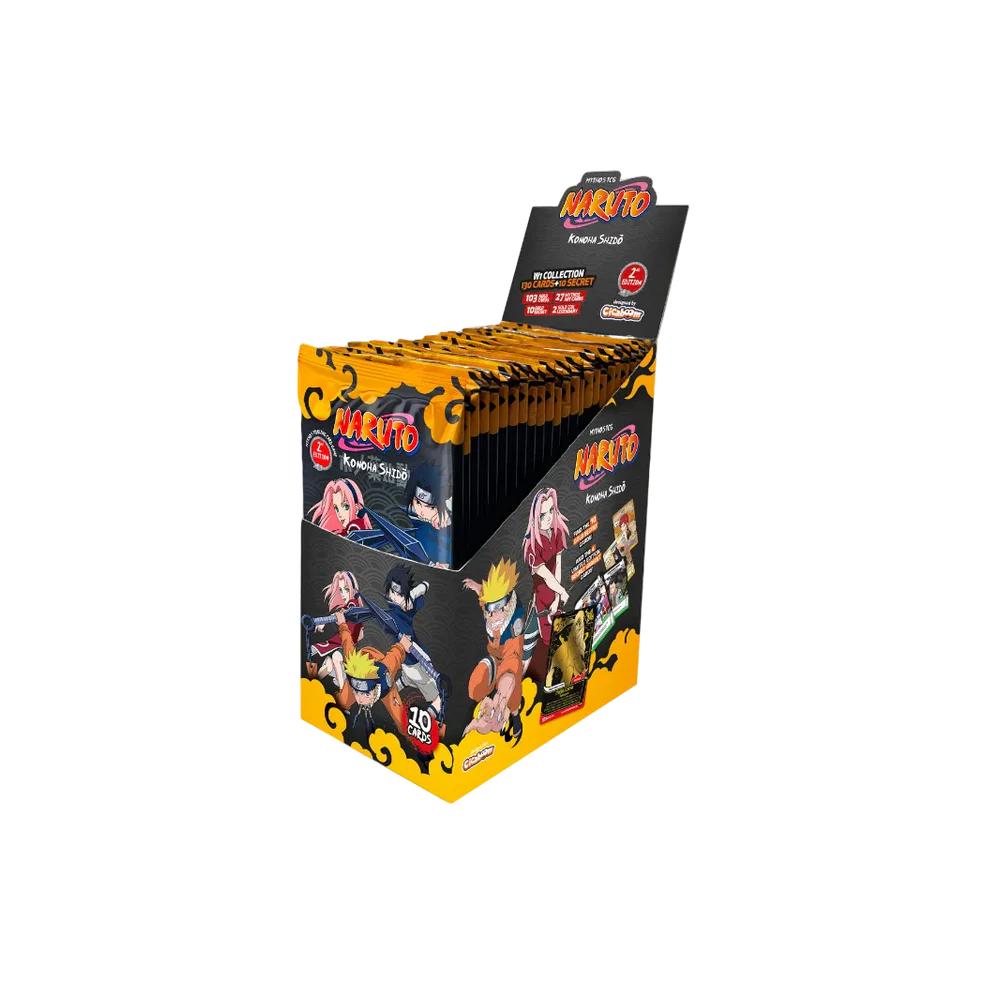 Naruto Mythos TCG – Set 01 Konoha Shidō 2nd Edition Booster Box (24 Packs)