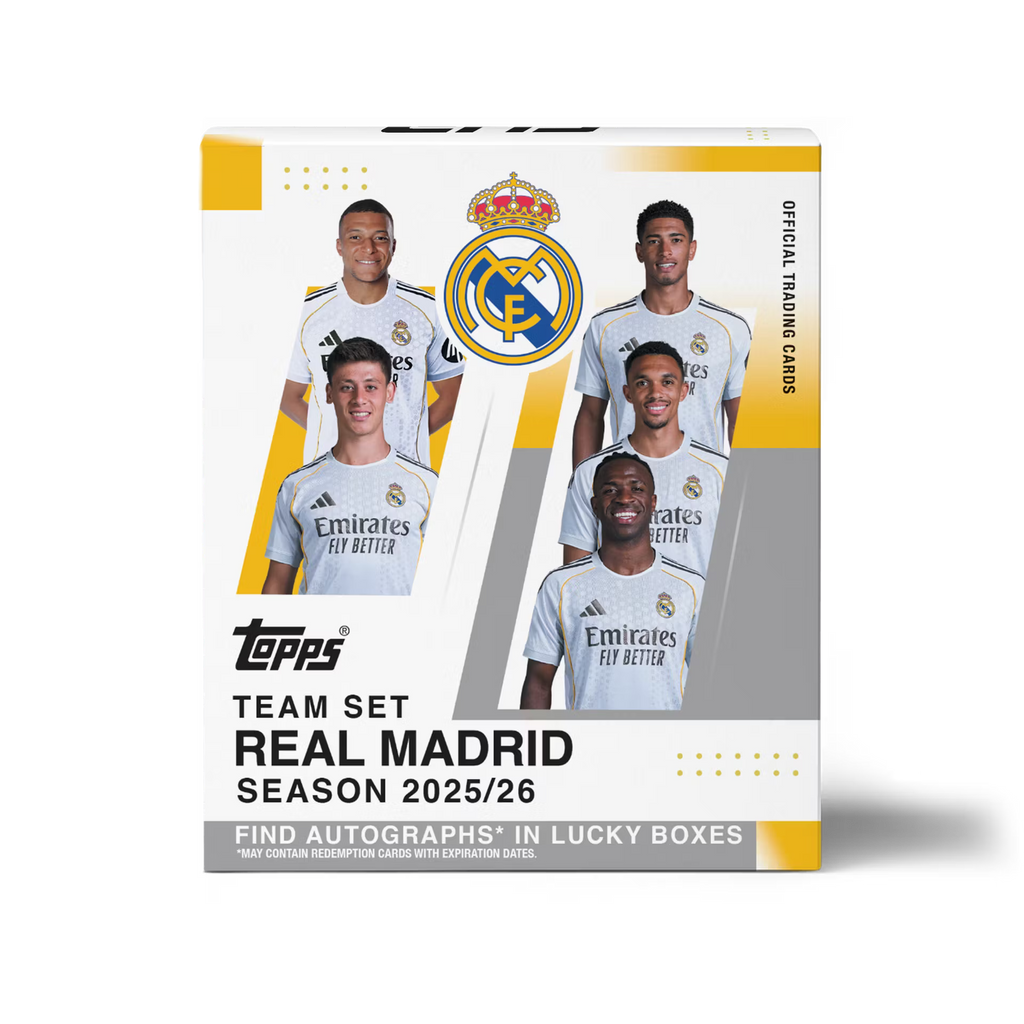 Topps Real Madrid 2025-26 Official Team Set box