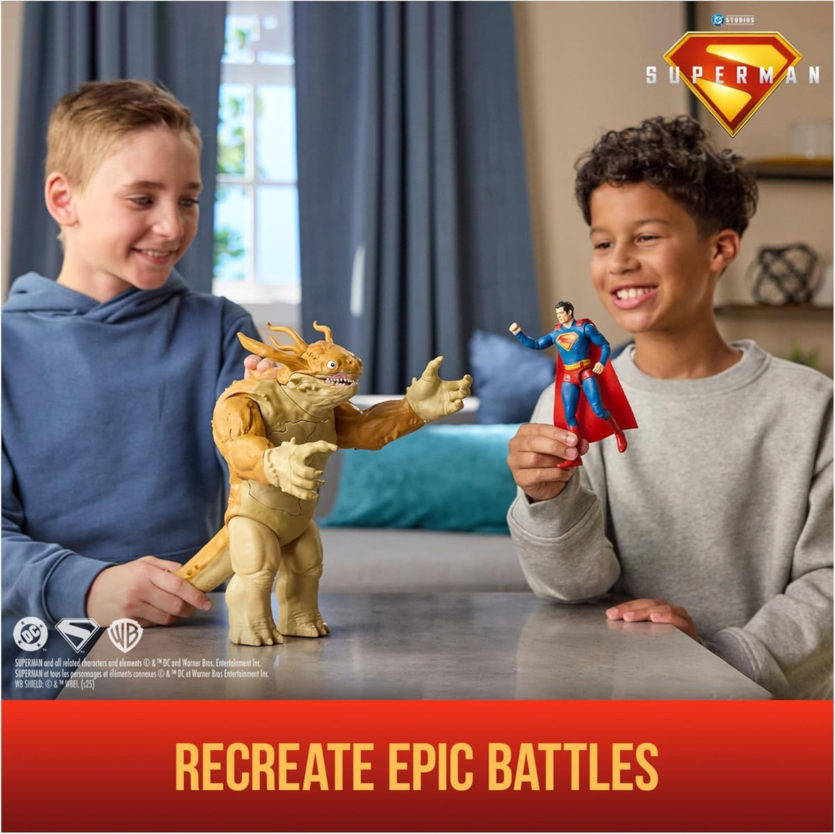 DC Superman vs. Kaiju Slime Battle Action Figure Set