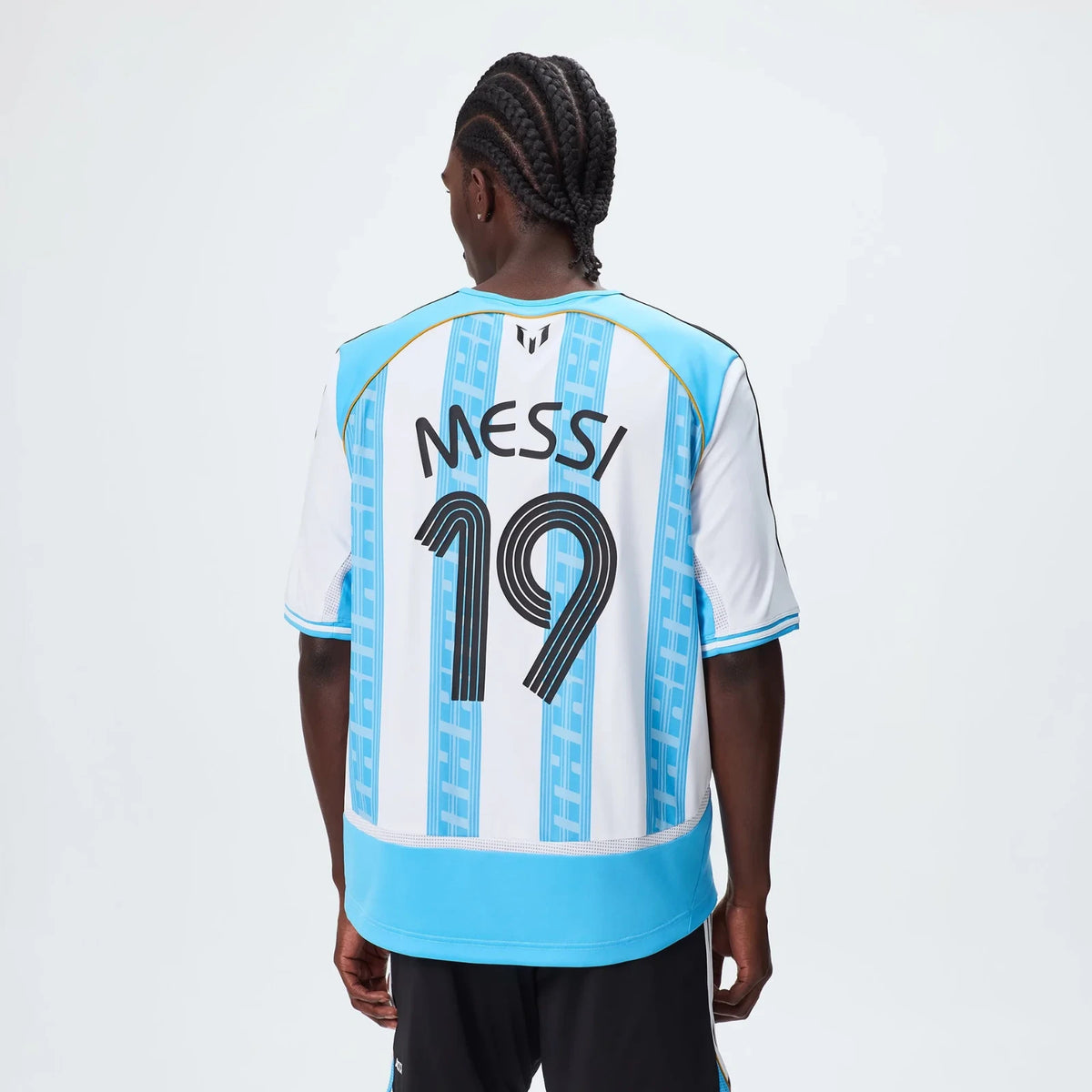 Kith & Messi for adidas Football Jersey – Blue/White