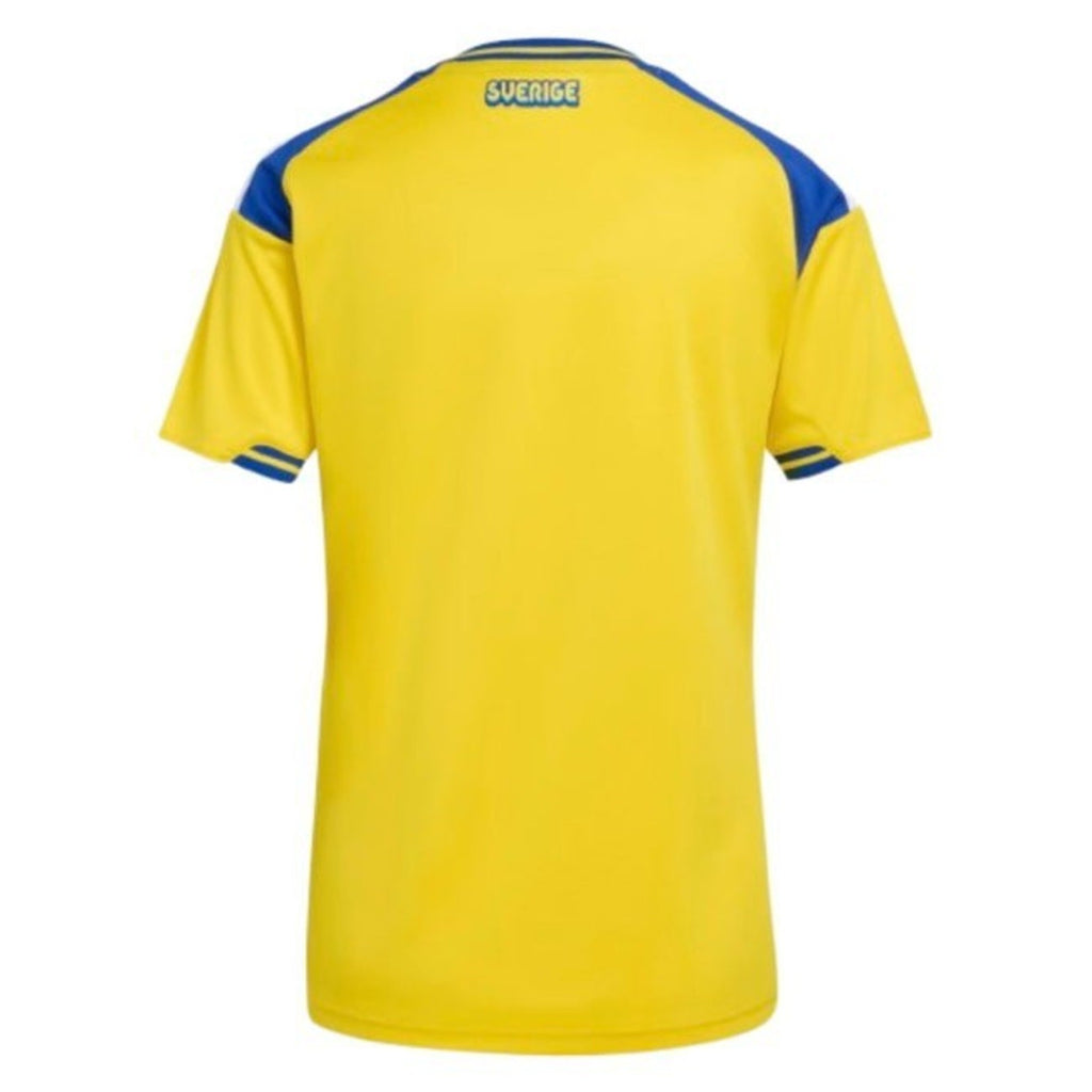 adidas Sweden Women's Home Jersey – Yellow/Blue – S