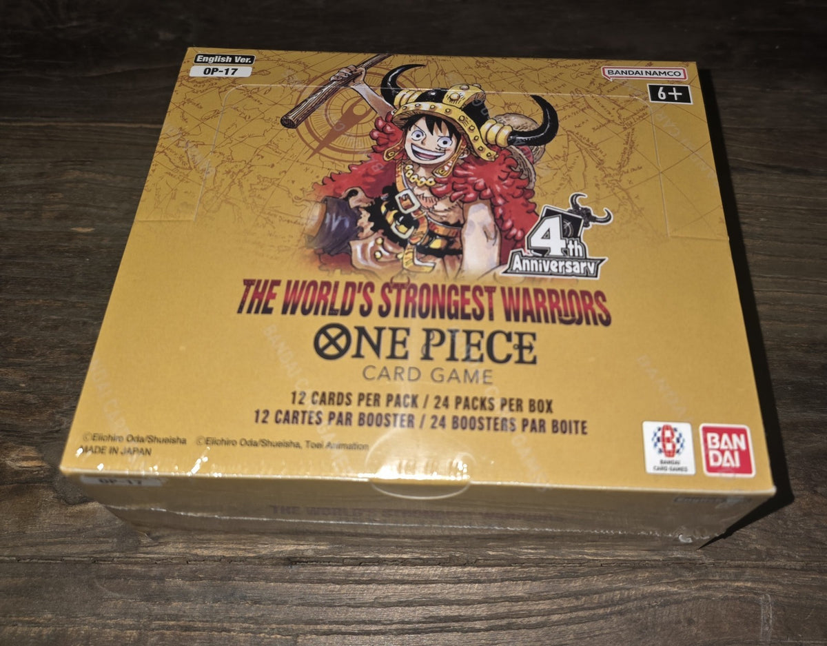 One Piece Card Game – OP-17 Booster Box (The World's Strongest Warriors)