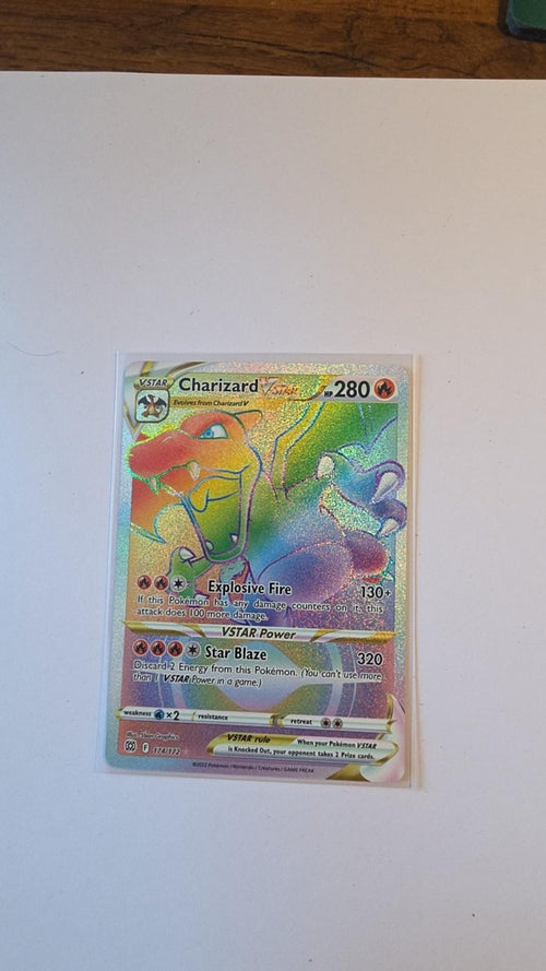 Charizard VSTAR 174/172 Rainbow Rare – Brilliant Stars – Near Mint