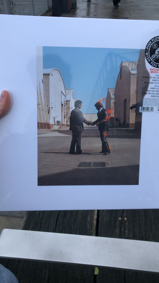 Pink Floyd – Wish You Were Here Limited Edition White Vinyl LP with Fanzine (Coffee & News Set)