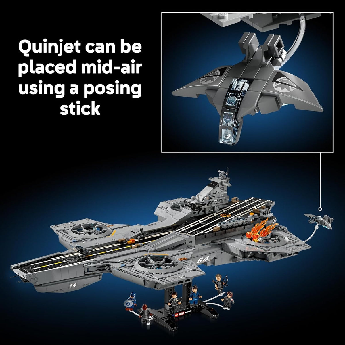 LEGO Marvel 76354 S.H.I.E.L.D. Helicarrier