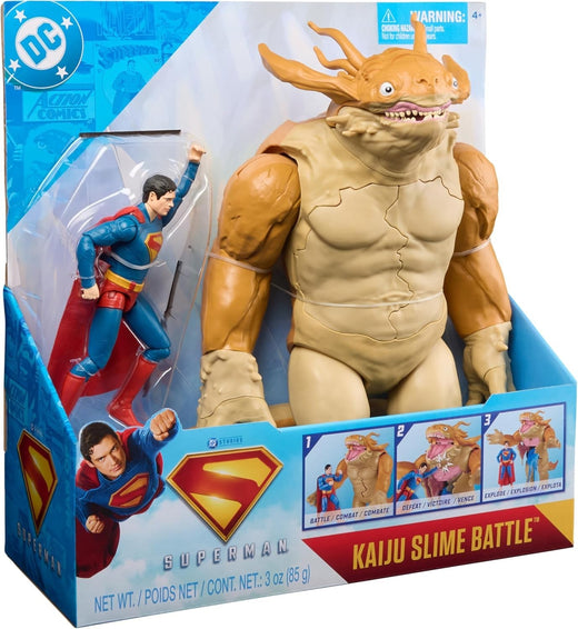 DC Superman vs. Kaiju Slime Battle Action Figure Set