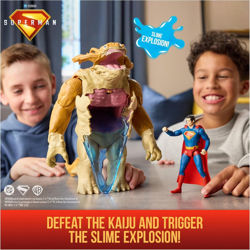 DC Superman vs. Kaiju Slime Battle Action Figure Set