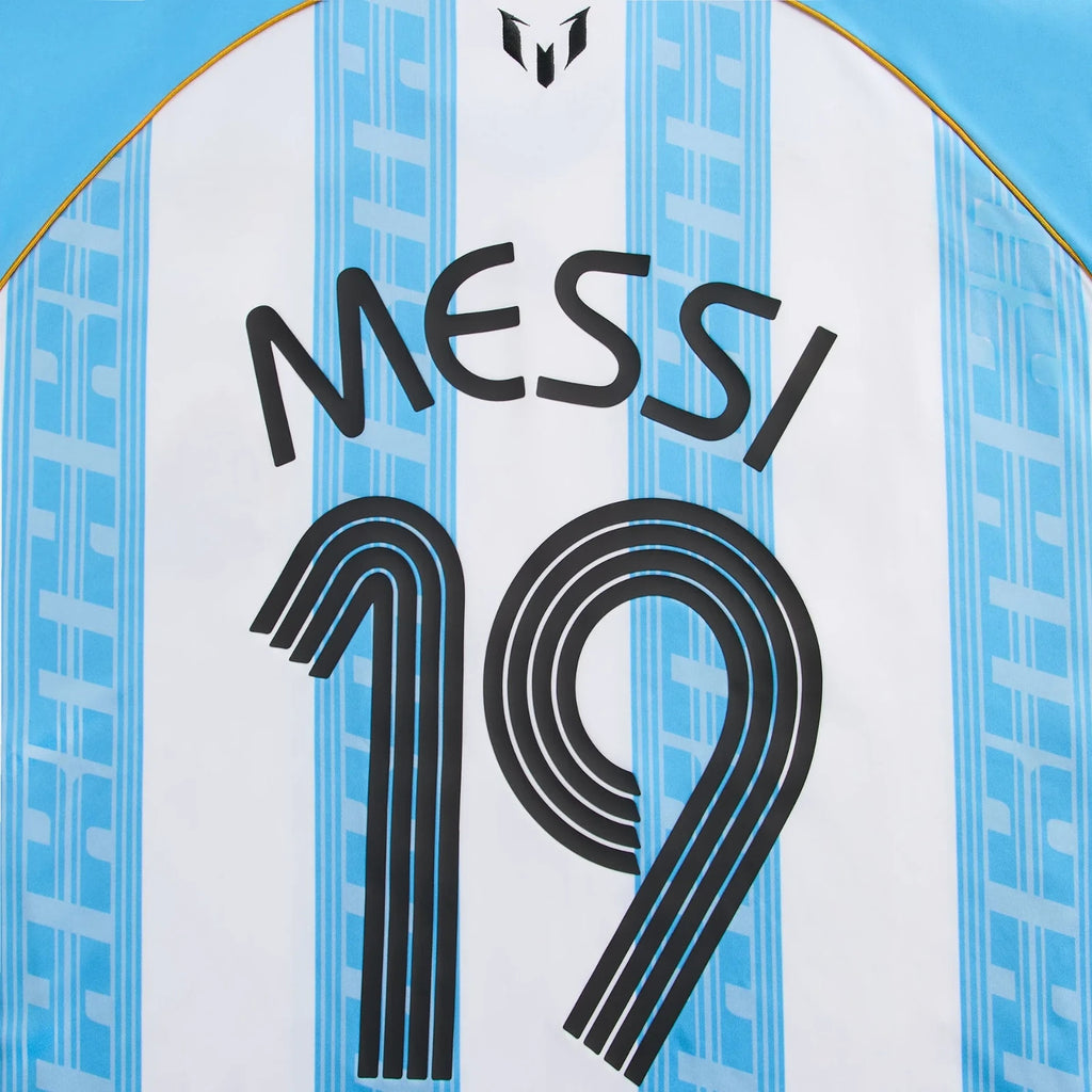 Kith & Messi for adidas Football Jersey – Blue/White