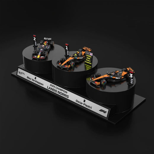 Hot Wheels 2025 Formula 1 Podium Set