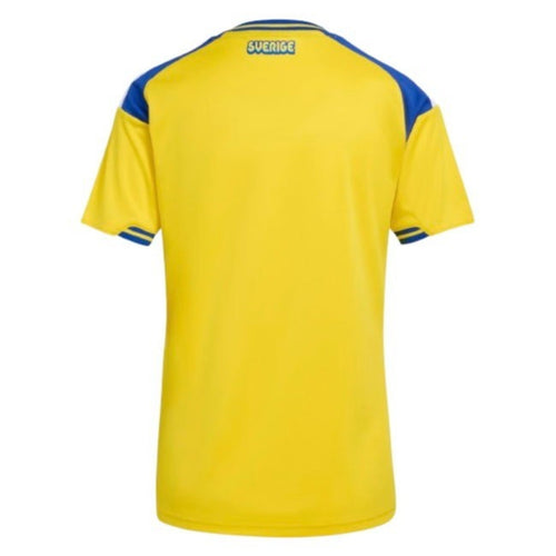adidas Sweden Women's Home Jersey – Yellow/Blue – M