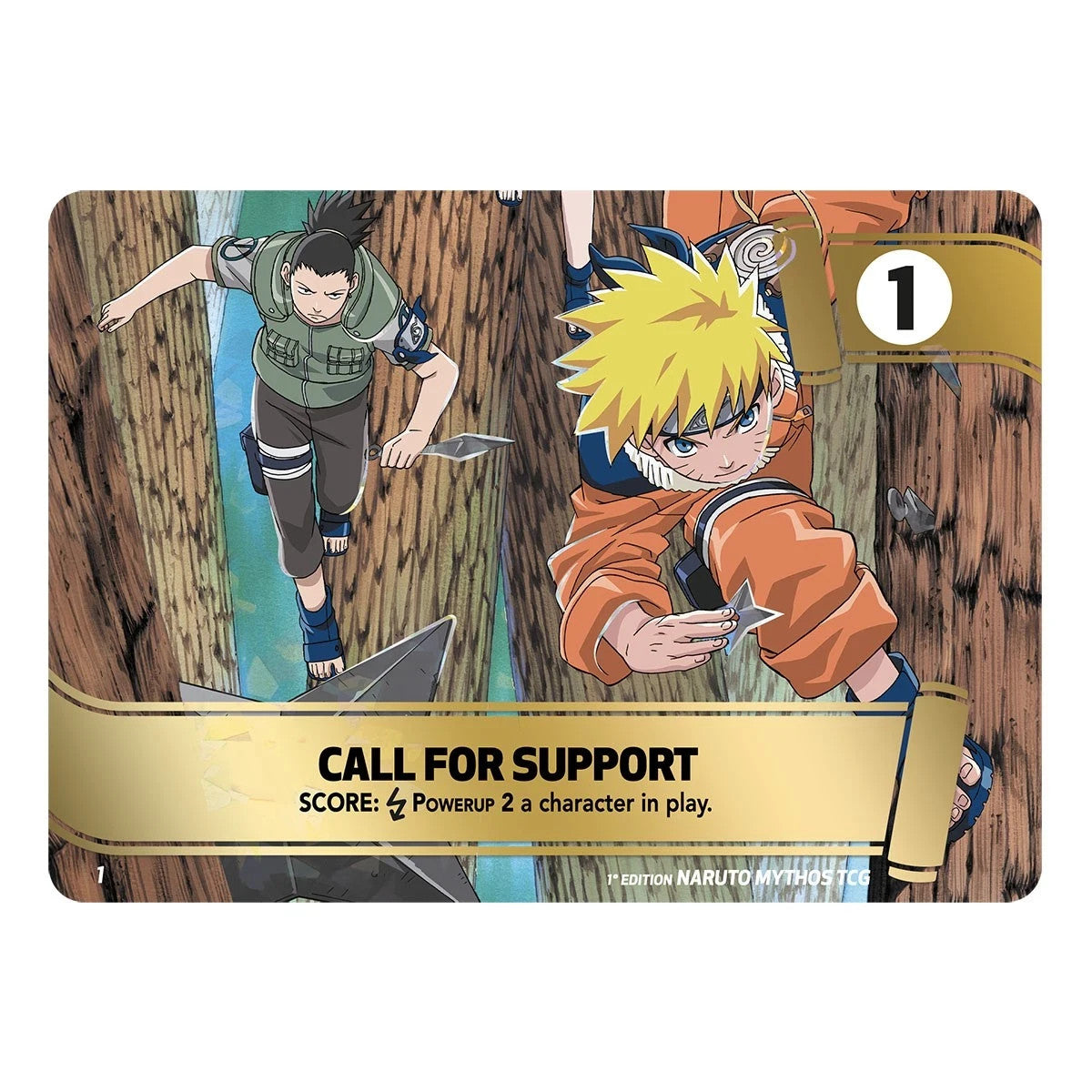 Naruto Mythos TCG – 1st Edition Booster Box (24 Packs)