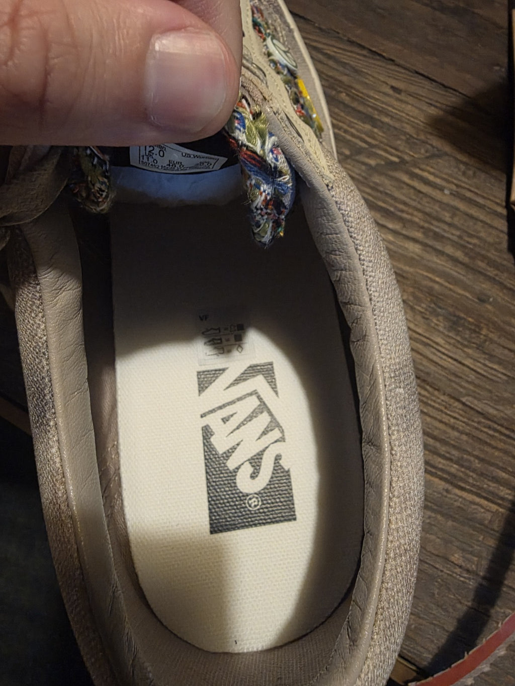 Vans Old Skool 36 LX Souvenir – Oatmeal, UK 10