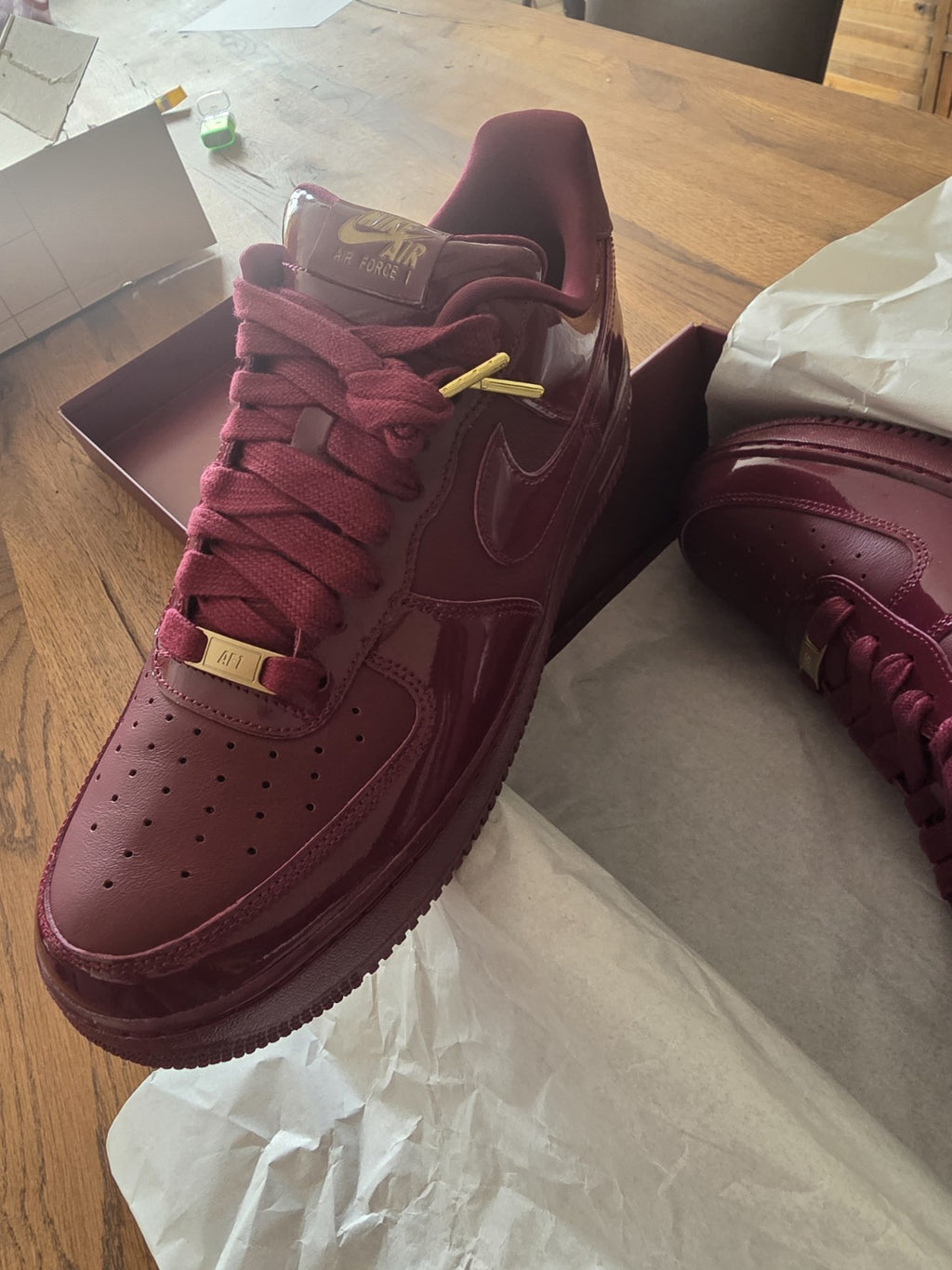Nike Air Force 1 '07 x Syna – Dark Beetroot (Central Cee)