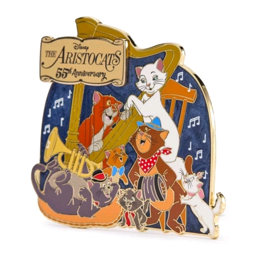 Disney The Aristocats 55th Anniversary Jumbo Pin – Limited Edition of 2,000