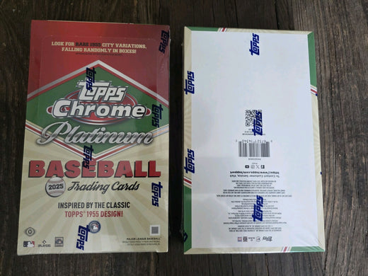 2025 Topps Chrome Platinum Baseball Hobby Box