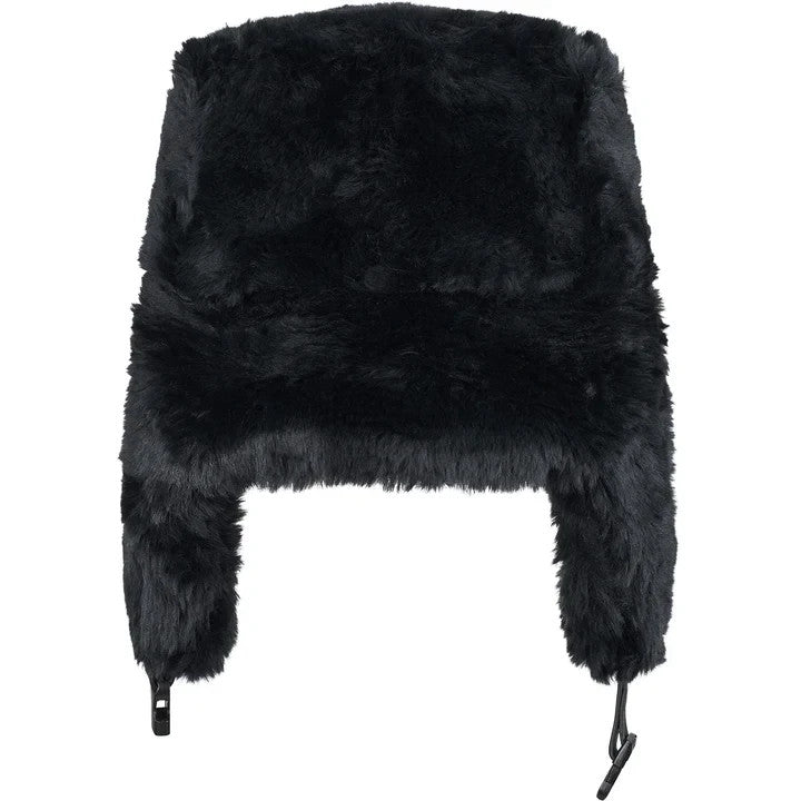 Supreme Ushanka Hat FW25 – Black, S/M