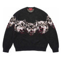 Supreme Wolves Sweater FW26 – Black/Grey