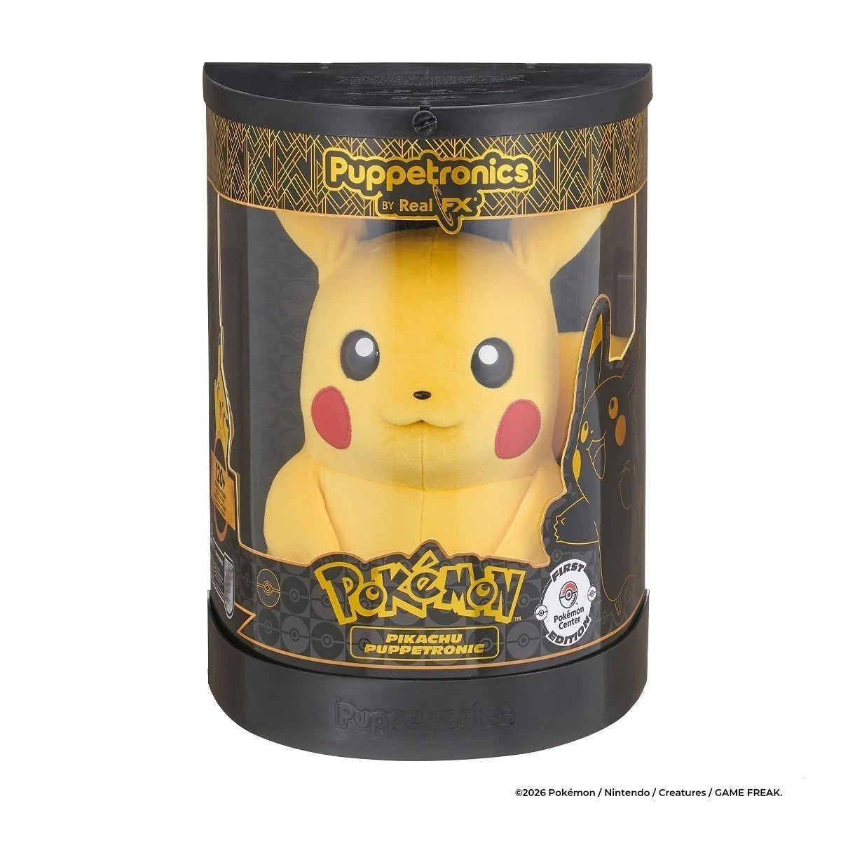 Pokémon Center Pikachu Puppetronic by RealFX – Collector's Edition with Certificate