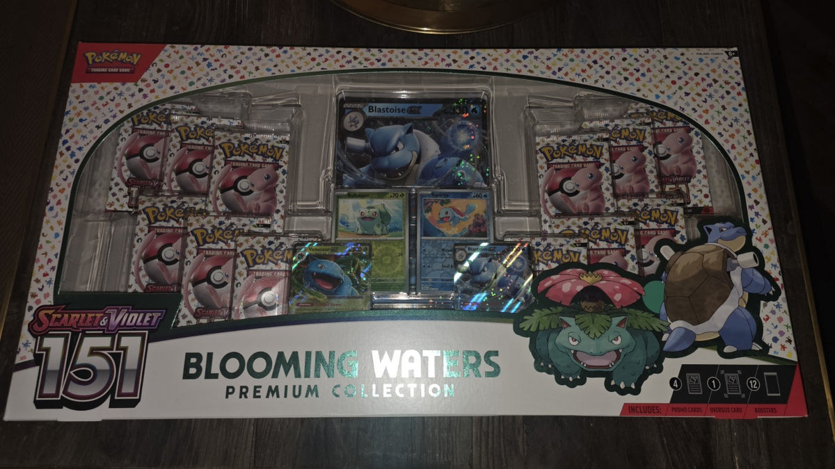 Pokémon TCG – Scarlet & Violet 151 Blooming Waters Premium Collection