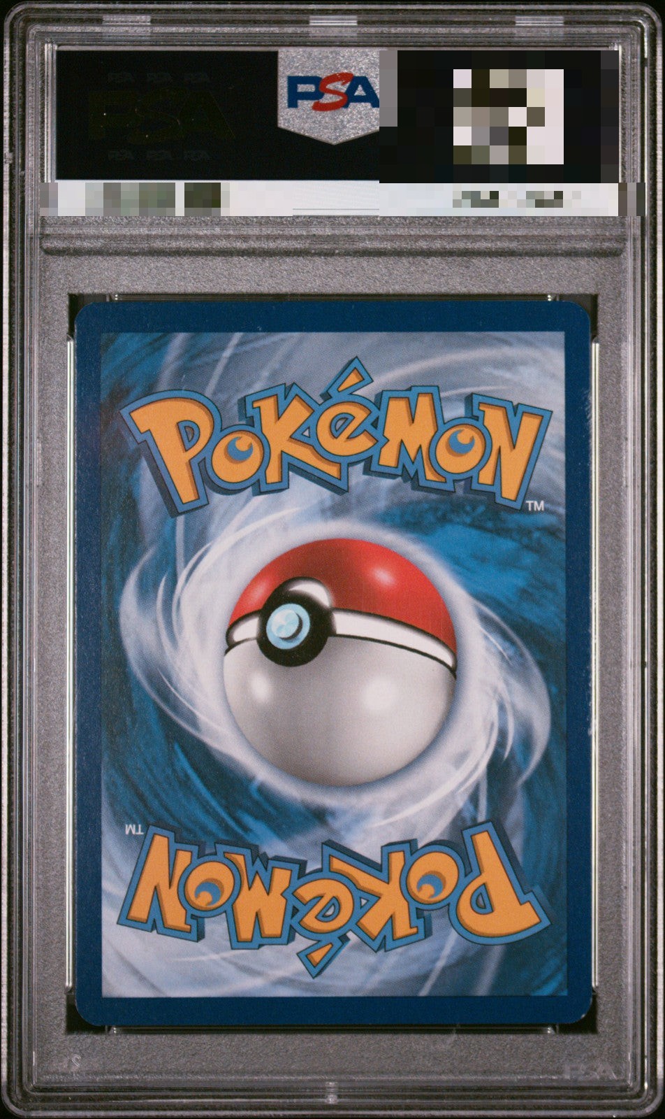 Back of Mysterious Treasure 113/131 Pokémon League Reverse Holo – Forbidden Light – PSA 7 NM