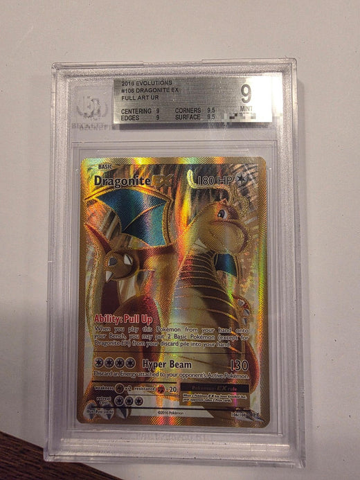 Dragonite EX 106/108 Full Art Ultra Rare – XY Evolutions – BGS 9 Mint