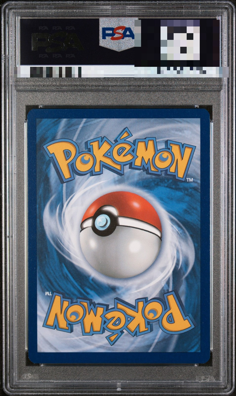 Back of Gengar ex 193/162 Ultra Rare – Temporal Forces – PSA 9 Mint