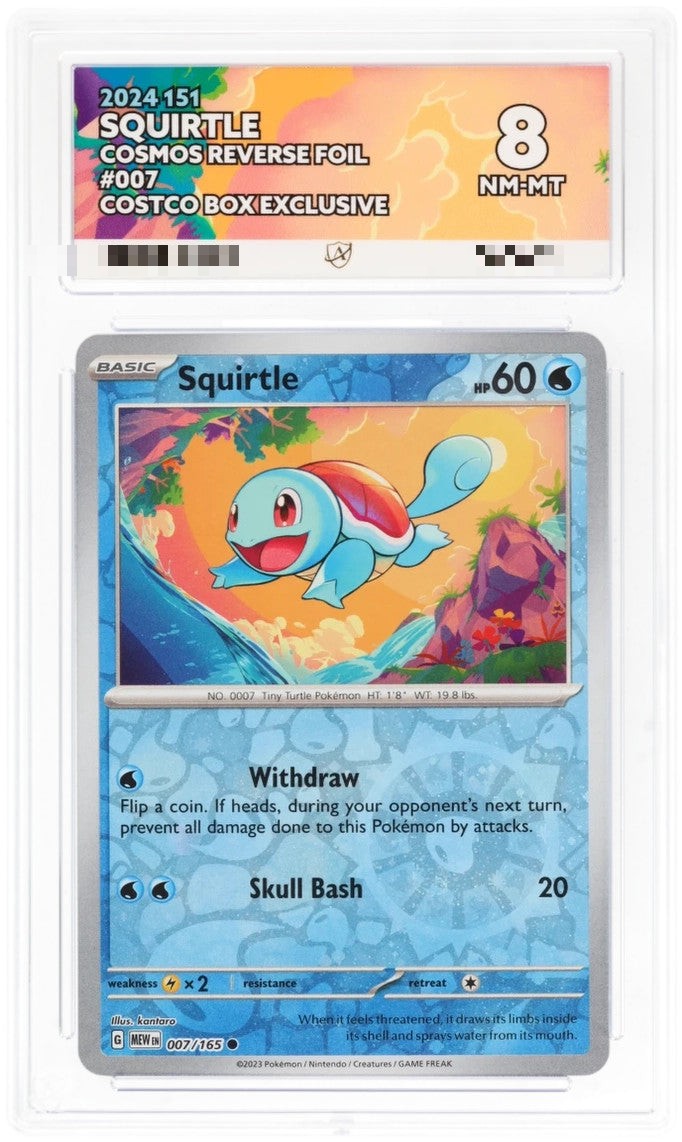 Squirtle 007/165 – 151 – ACE 8 NM-MT